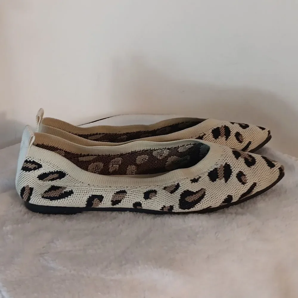 Leopard Print Women's Flats